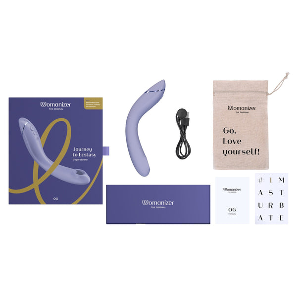 Womanizer OG Pleasure Air G-Spot Vibrator with Dual Stimulation
