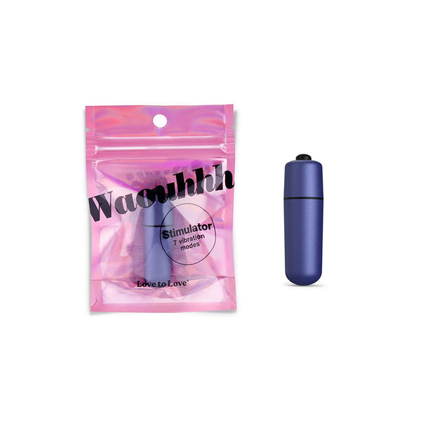 Waouhhh – Pocket-Sized Bullet Vibrator with 7 Vibration Modes