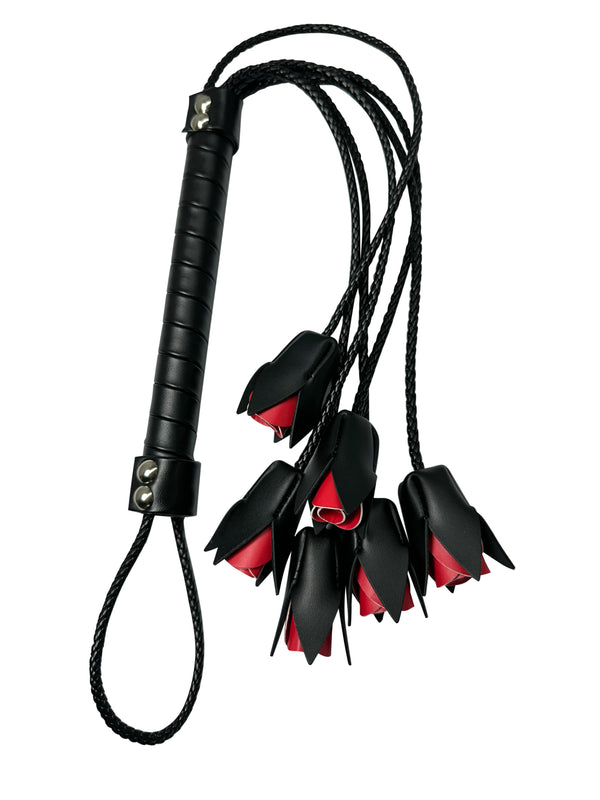Seductive Rose Whip Ð Flirty Bedroom Accessory for Playful Nights