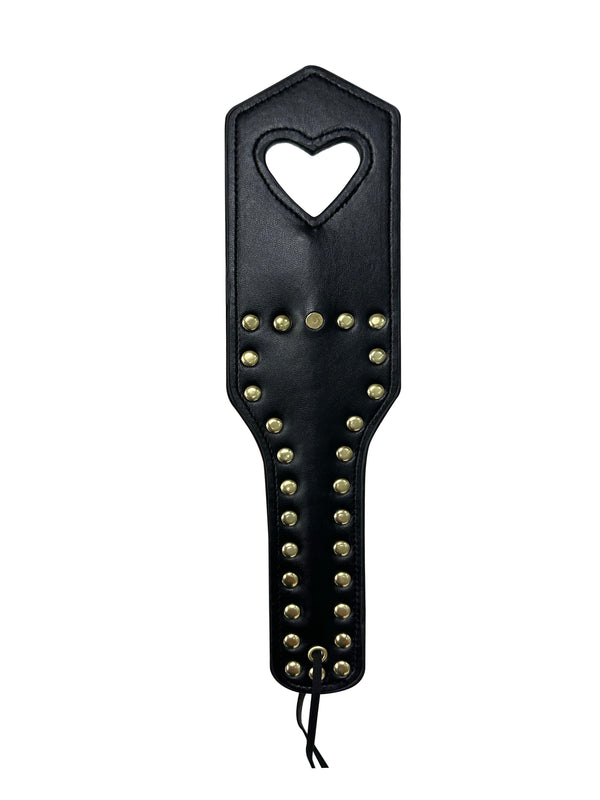 Playful Spanker Paddle Ð Flirty Bedroom Accessory in Black or Red