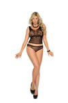 Elegant Moments Crochet Cami Top And Matching Panty