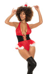 Enchanted Mistletoe: A Santa's Spellbinding Holiday Seduction Costume Sexy Lingerie Mrs. Claus Teddy Indulge in a world of